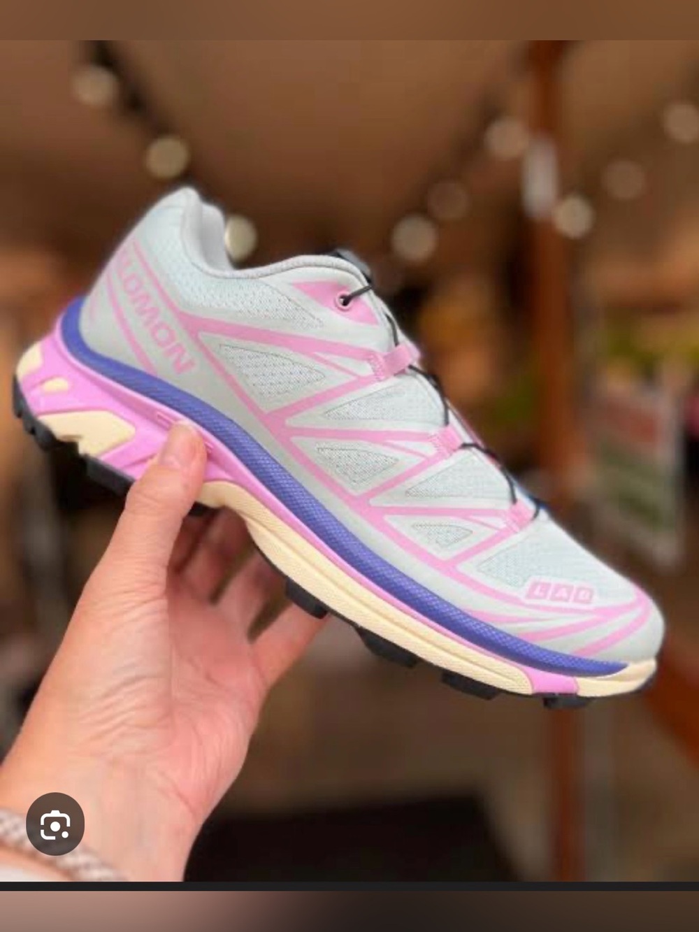 NEW! Salomon XT-6 - Ice Flow/Orchid Bouquet/Liberty - US 6M/7W Sneaker